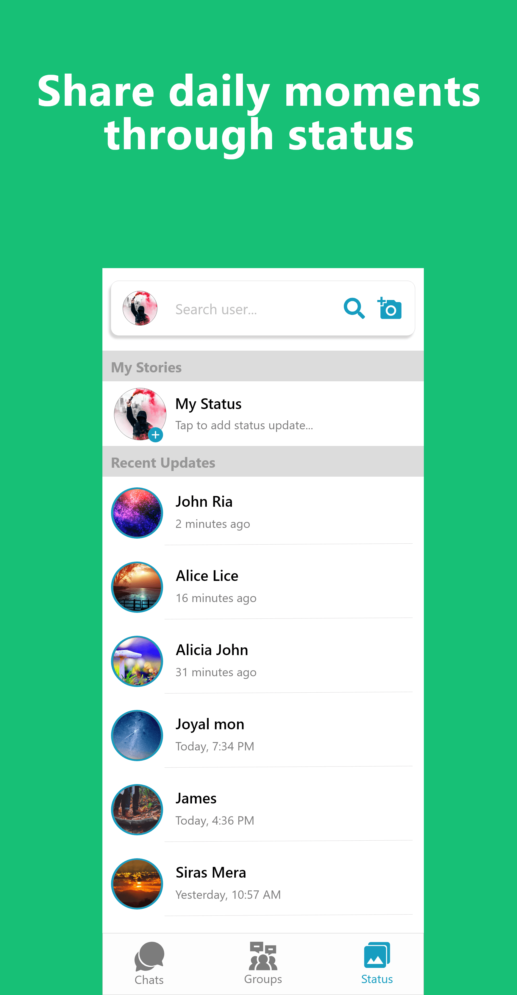 Happy Chat Messaging App screenshot 3