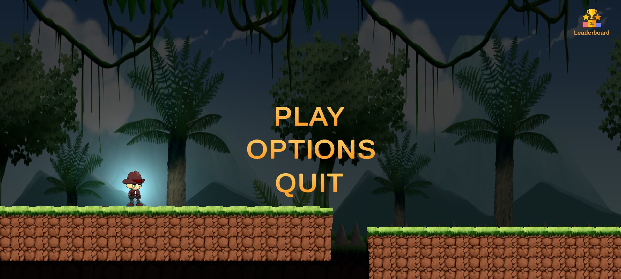 Jungle Night Runner screenshot 1