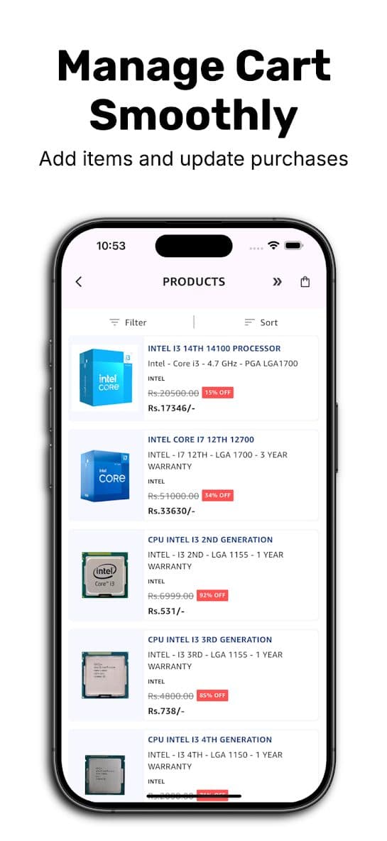 Tradex Systems Tech Store screenshot 3