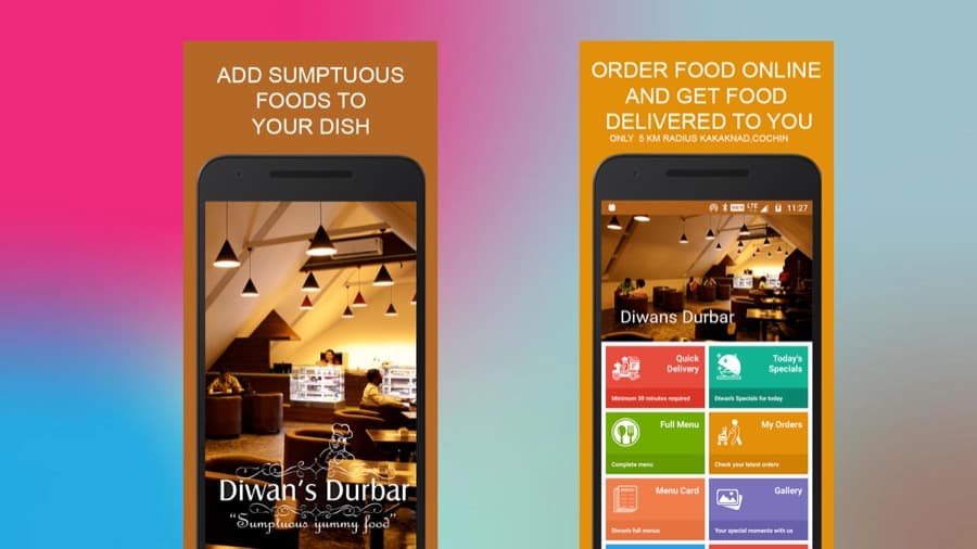 Diwans Durbar Restaurant App