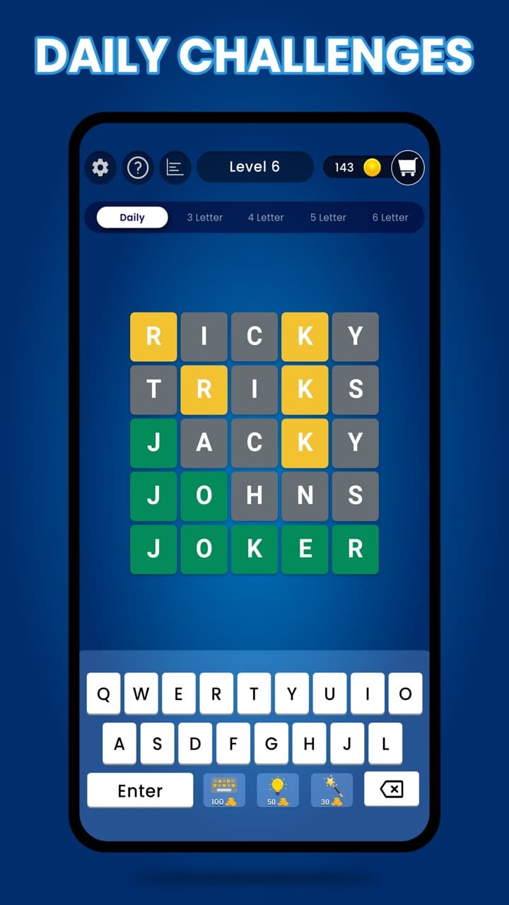 Wordley & Waffle — Guess Word screenshot 3