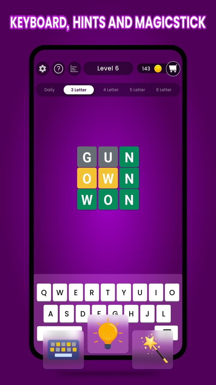 Wordley & Waffle — Guess Word screenshot 4