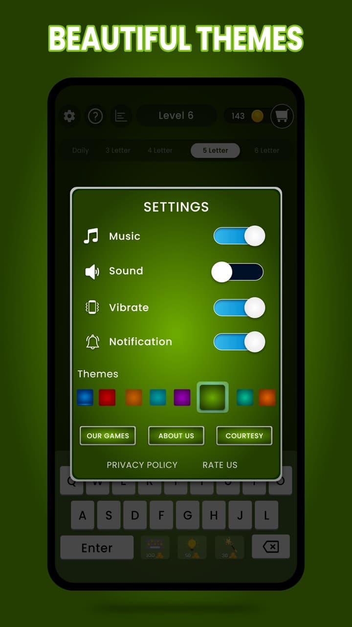 Wordley & Waffle — Guess Word screenshot 5